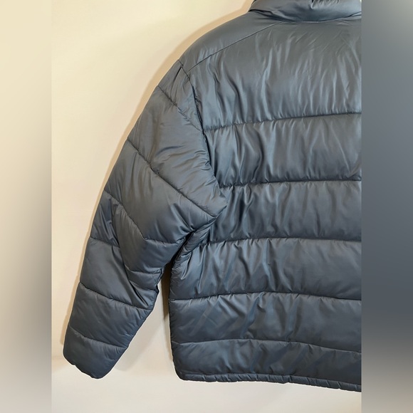 Mens Columbia Gray Puffer Jacket Size Medium - Picture 11 of 13